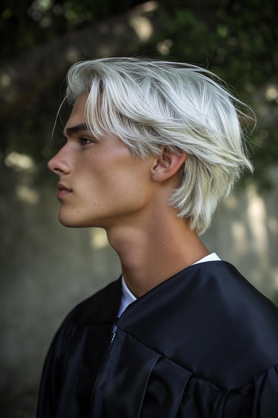 Cool Platinum Hair