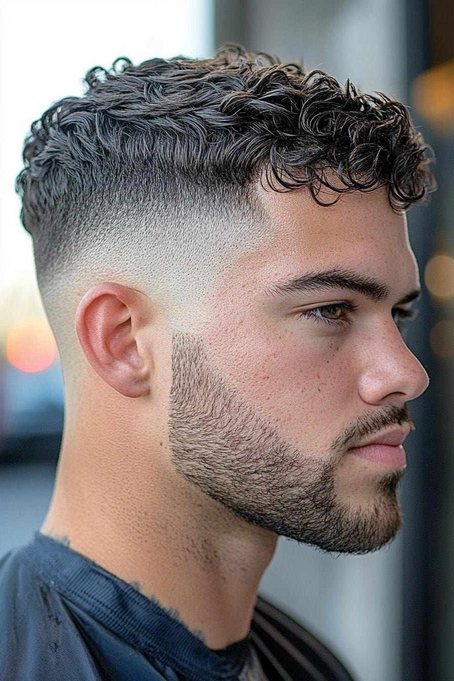 Fresh Curls High Fade