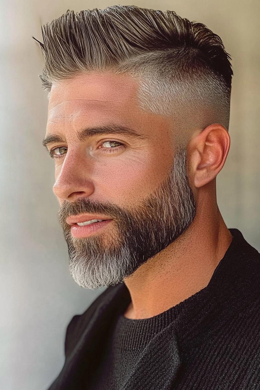 Fresh Fade Stylish Look