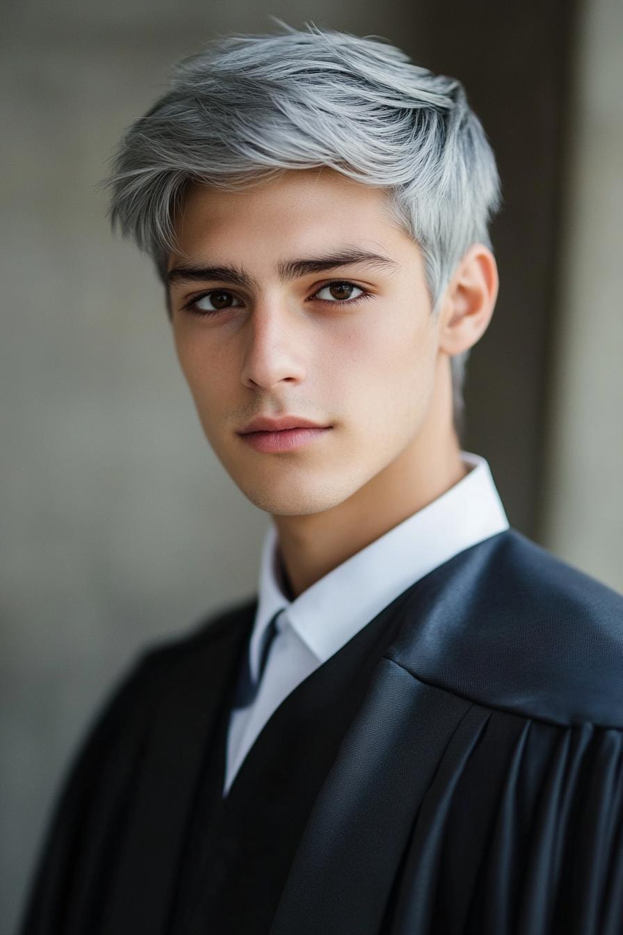 Silver Hair Style Goals