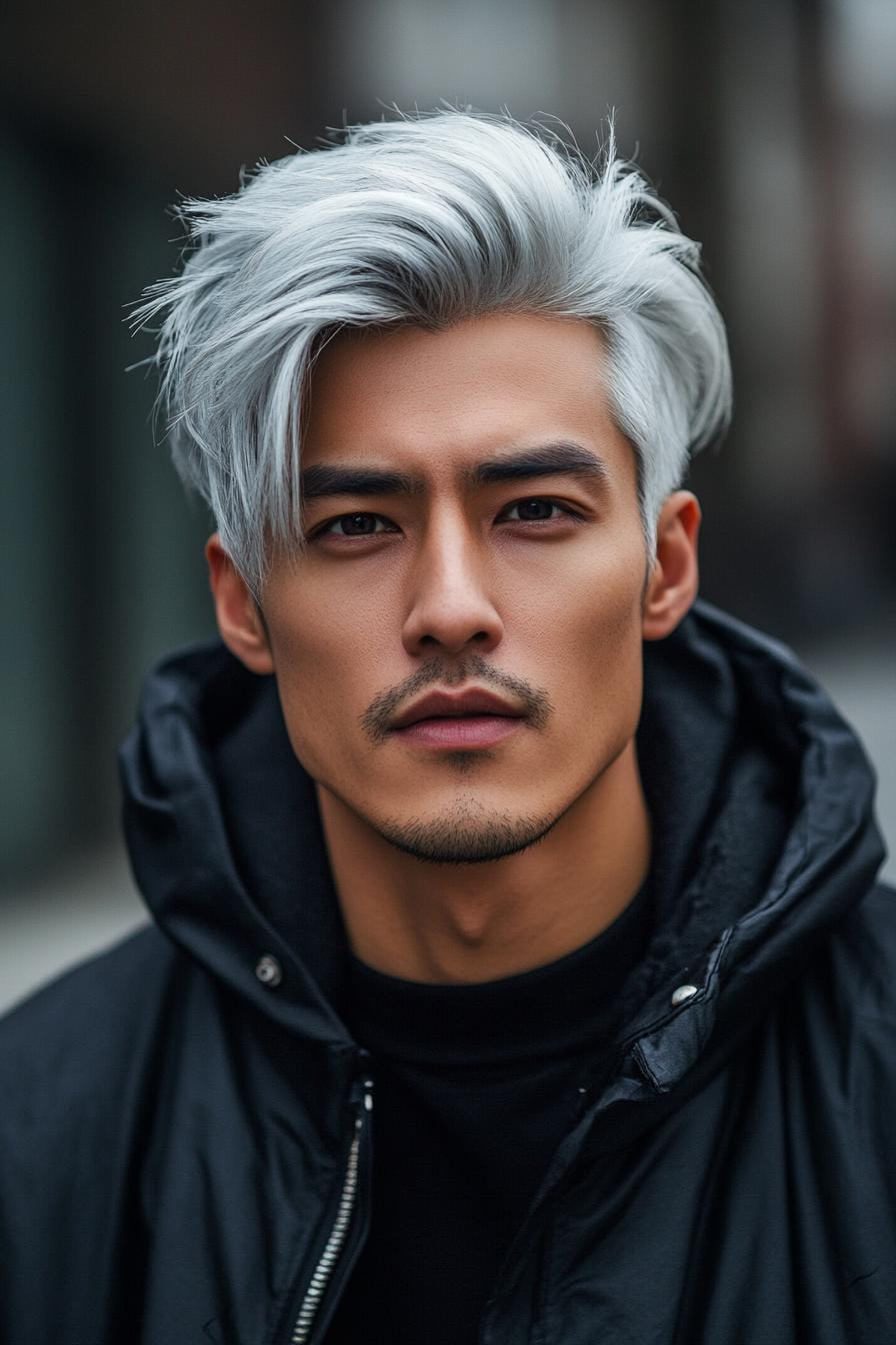 Silver White Hair Vibes