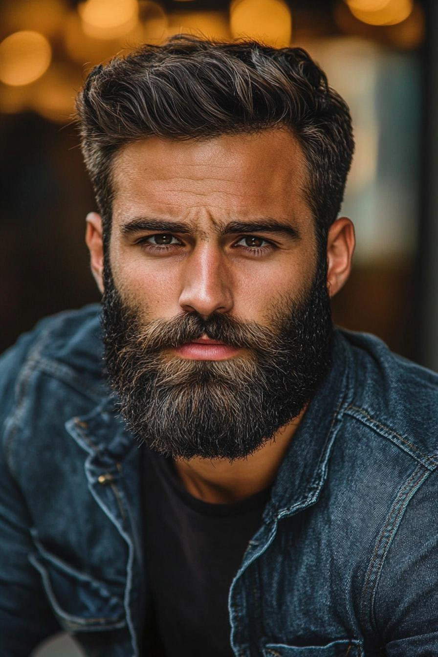 Textured Quiff and Beard