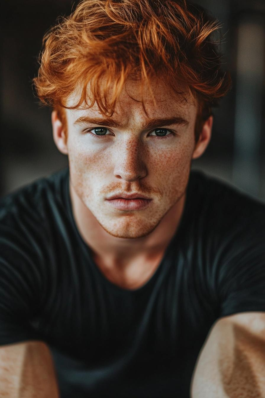 Tousled Red Vibes