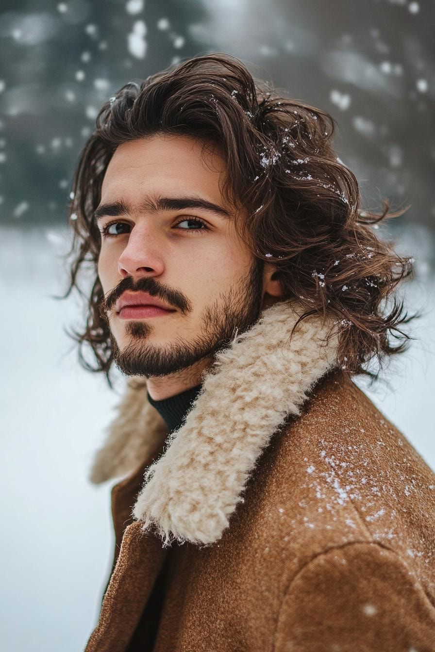 Wavy Locks Rugged Charm