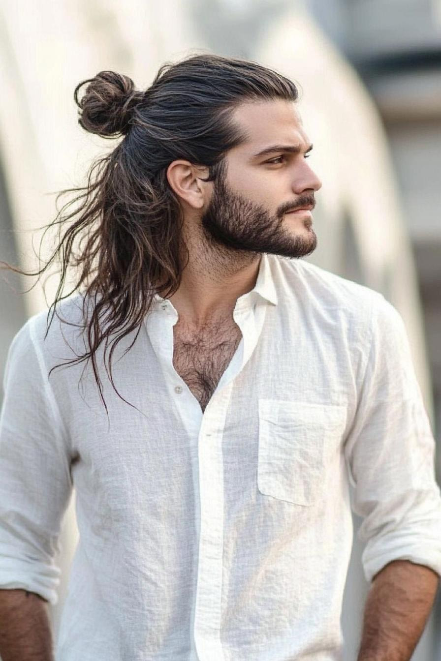 Cool Man Bun