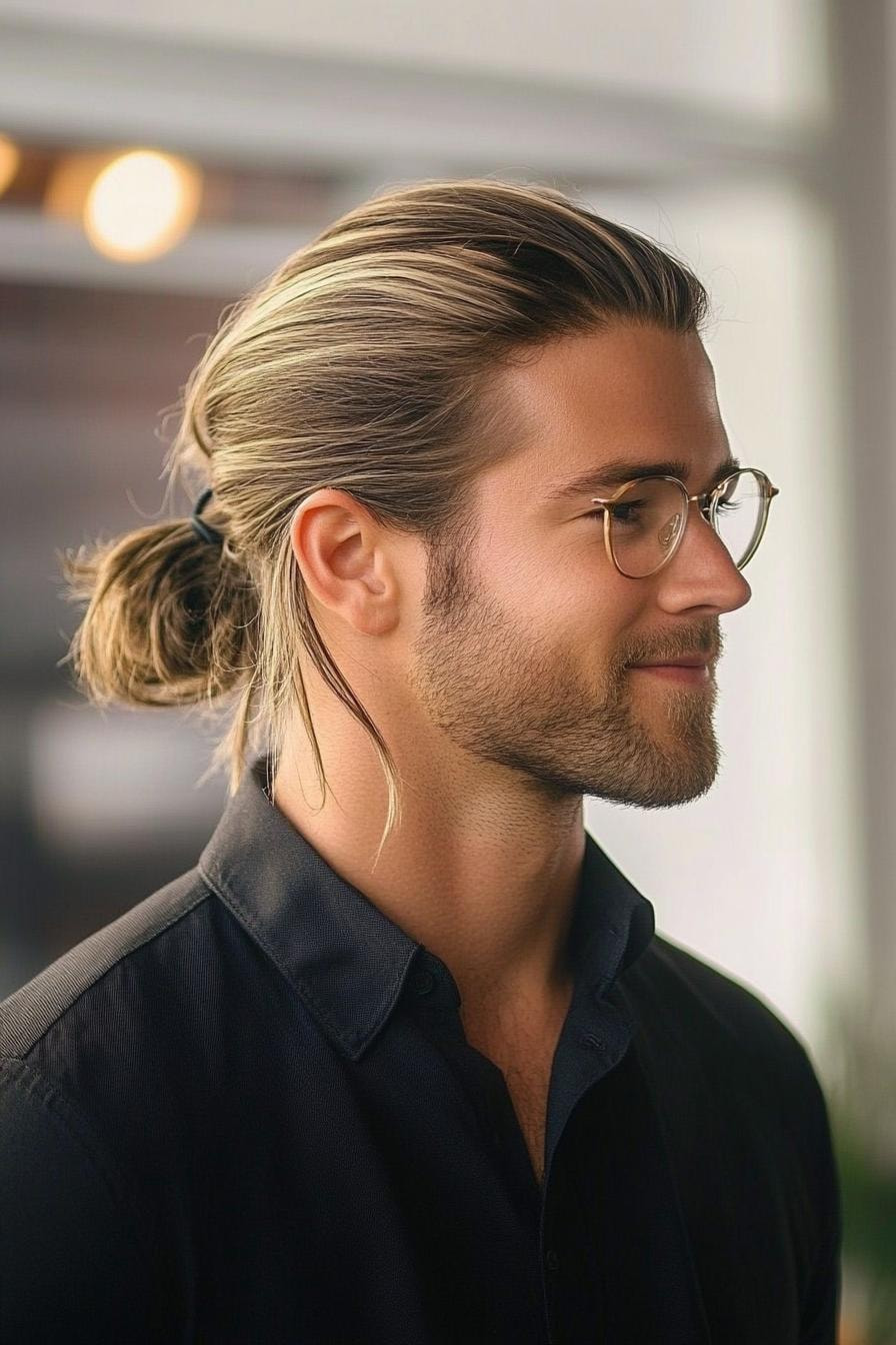 Cool Man Bun