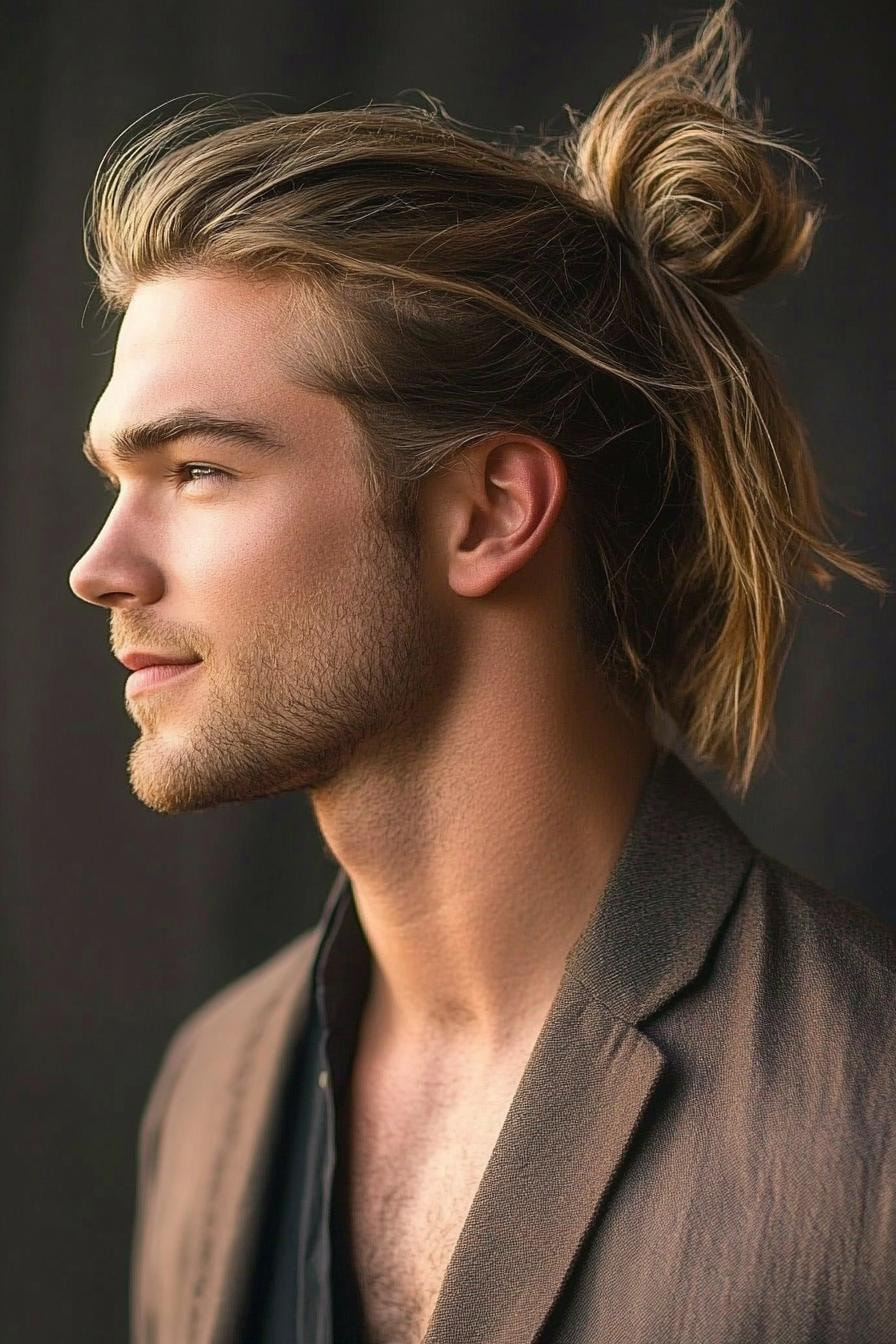 Cool Man Bun