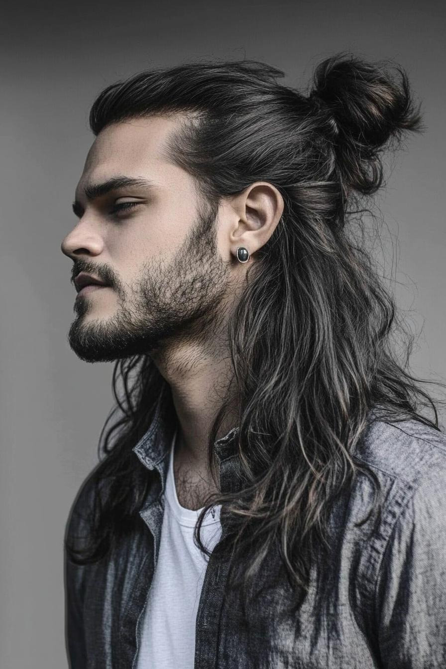 Cool Man Bun