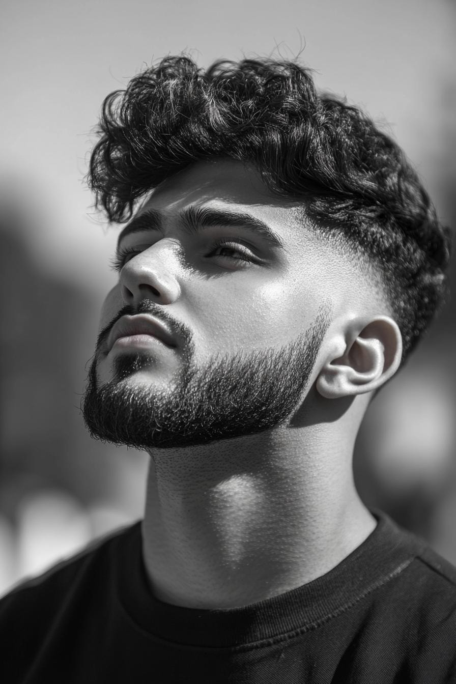 Curls and Fade Perfection