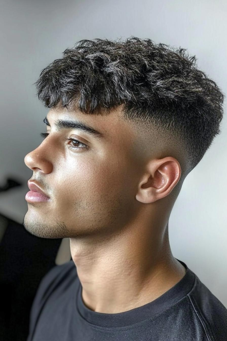 Fresh Curls Mid Fade