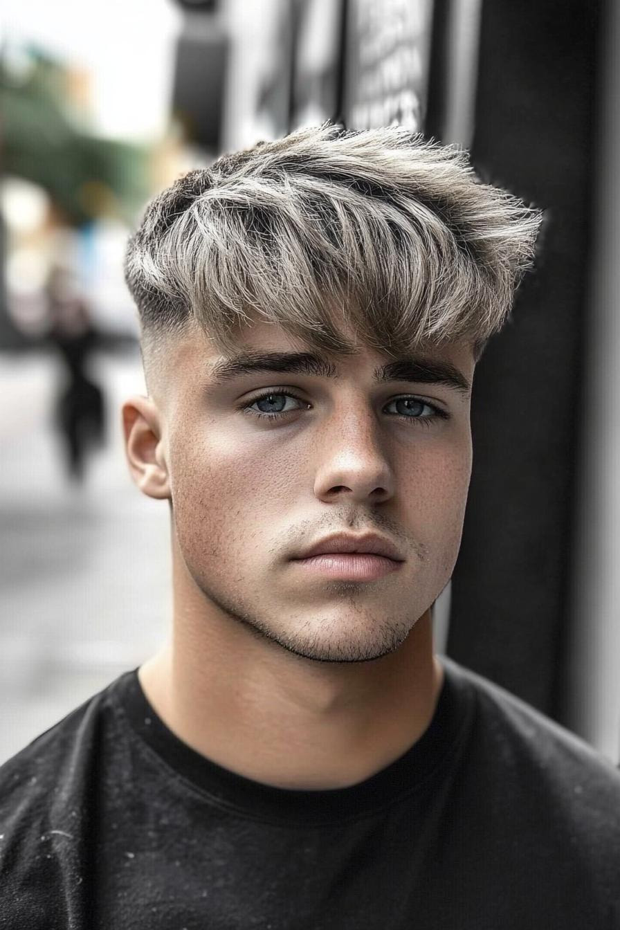 Fresh Fringe Fade Style