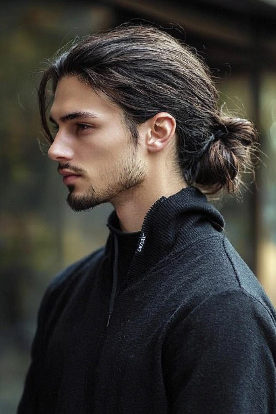 Laid Back Man Bun