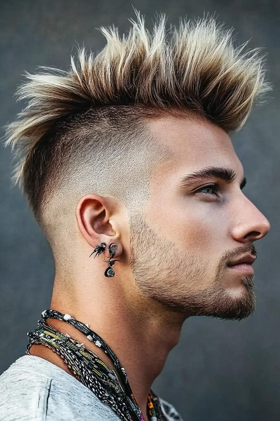 Textured Faux Hawk Vibes