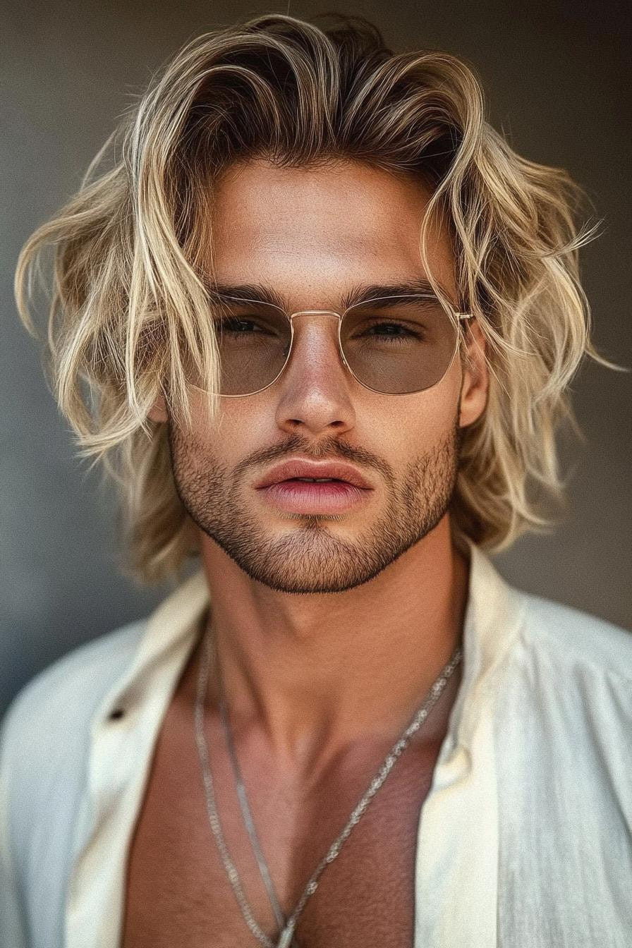 Blonde Waves Surfer Vibes