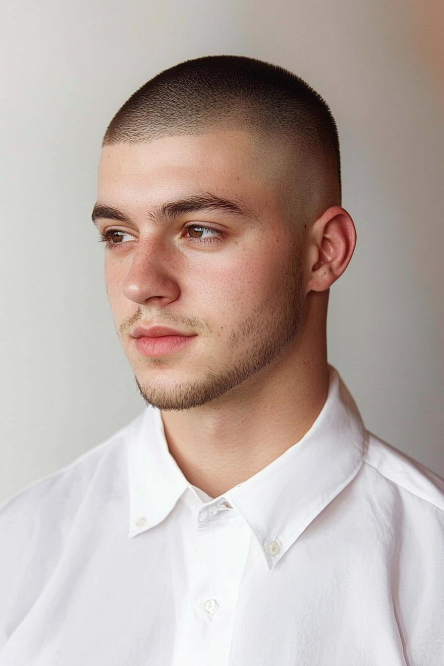 Clean and Sharp Buzzcut