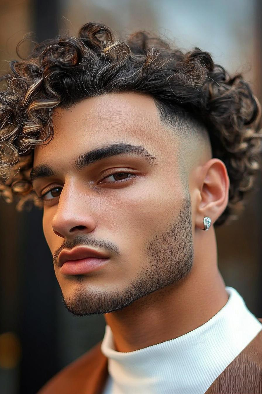 Curls with a Fade