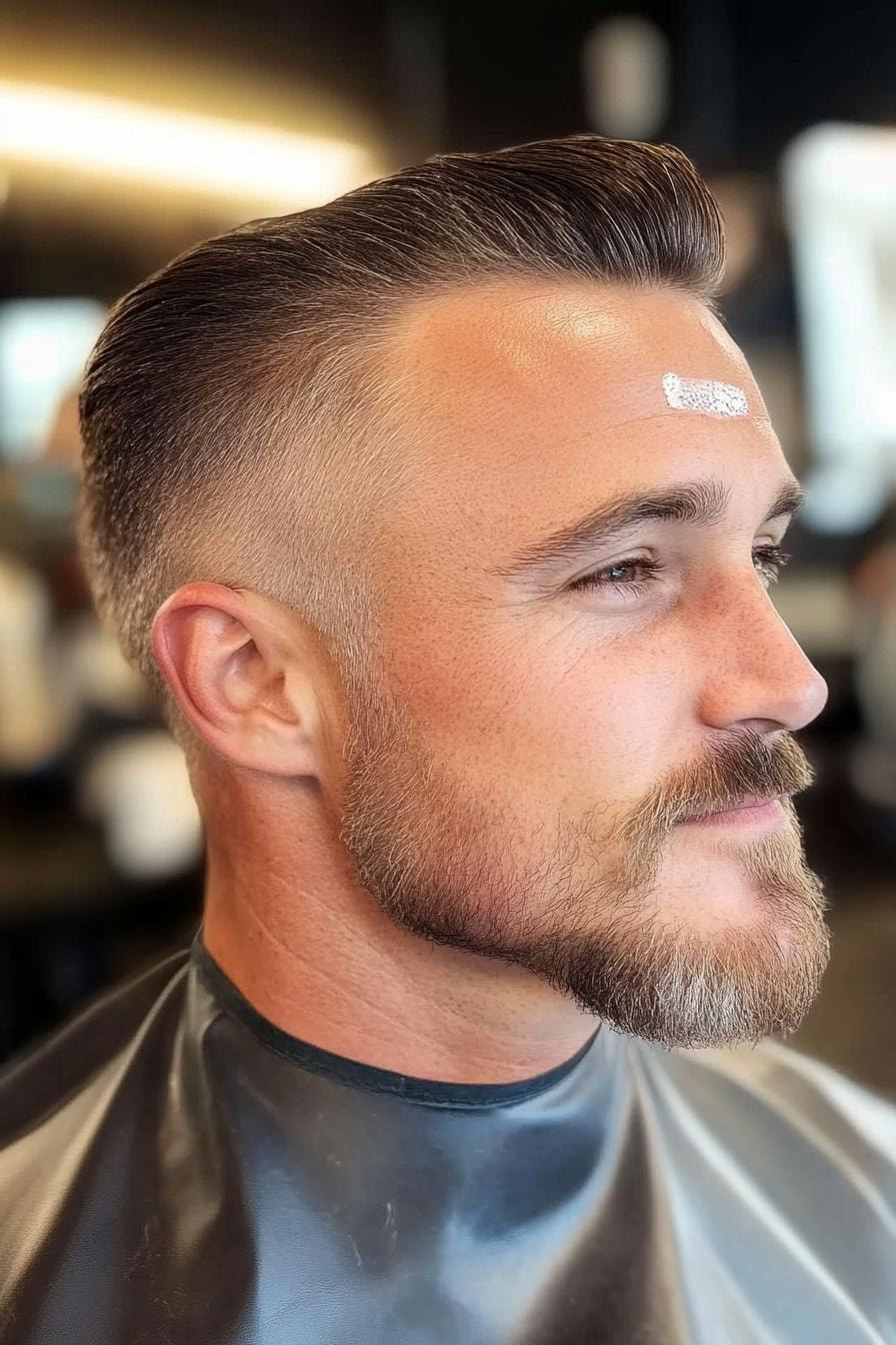 Fresh Mid-Fade Style