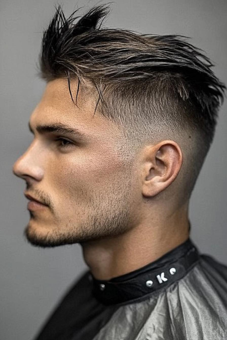 Modern Messy Layered Cut