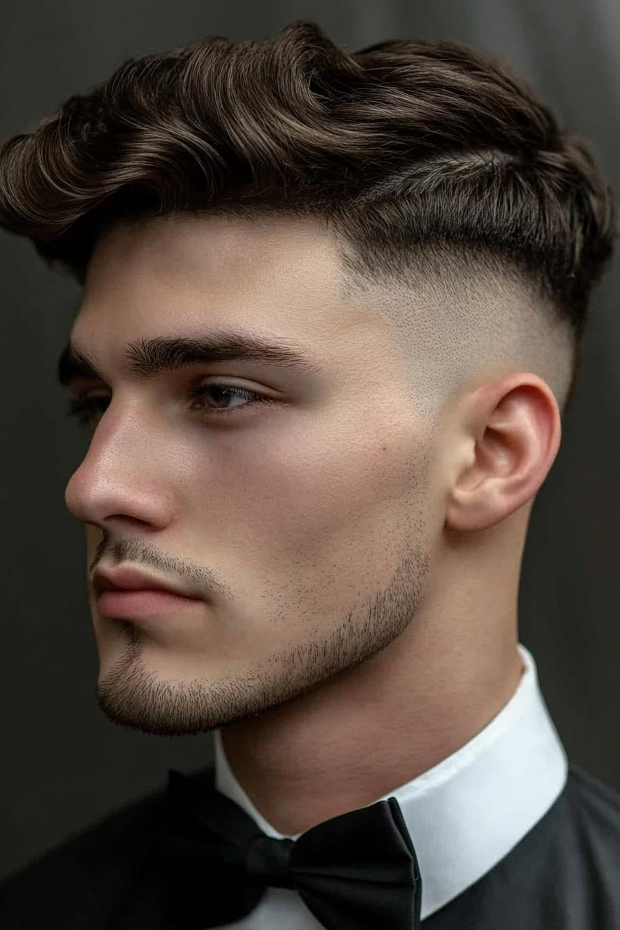 Modern Wavy Fade Style