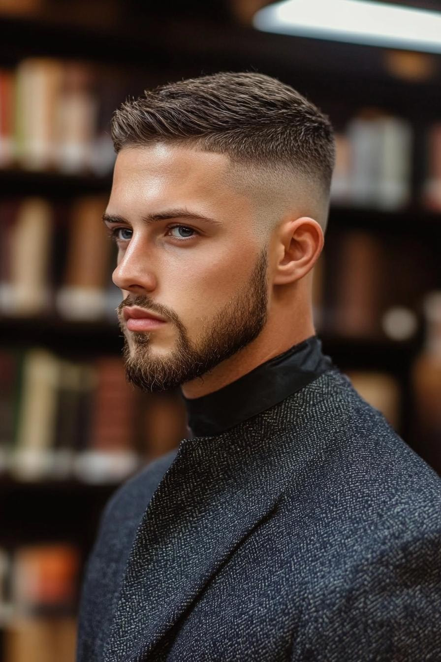 Sharp Fade and Beard