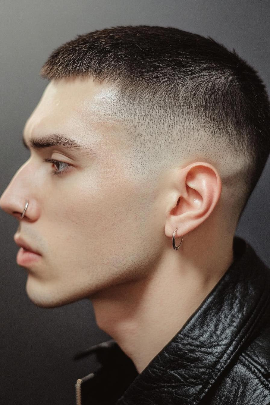 Sleek High Fade Look