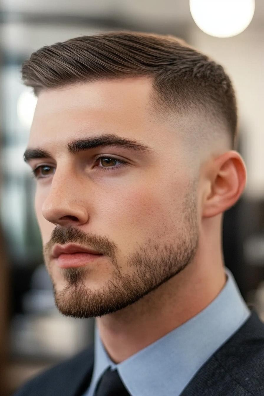 Sleek Mid Skin Fade