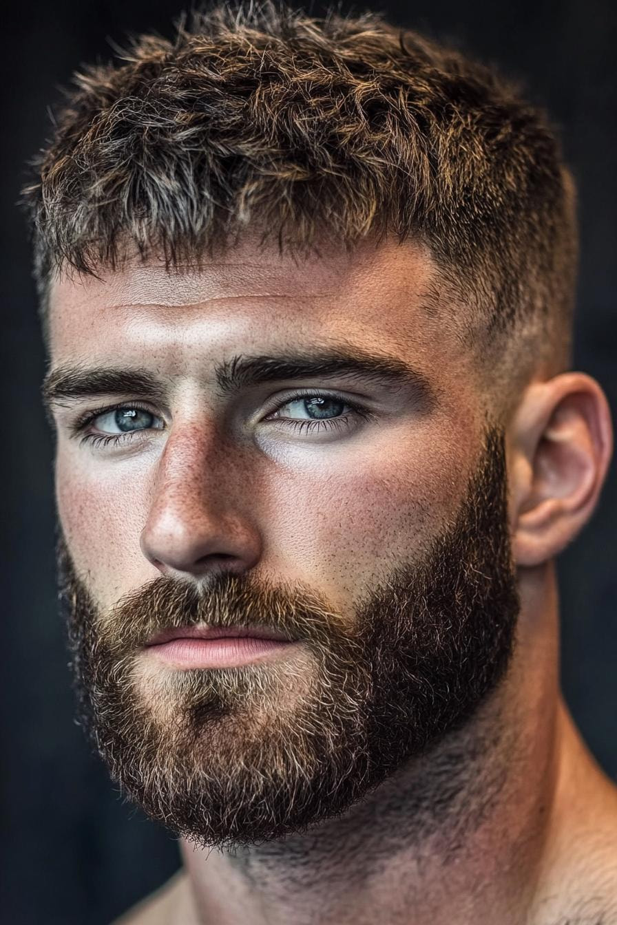 Textured Crop and Beard