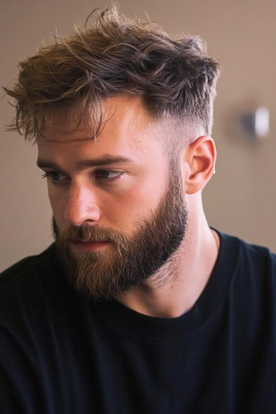 Textured Style with Beard