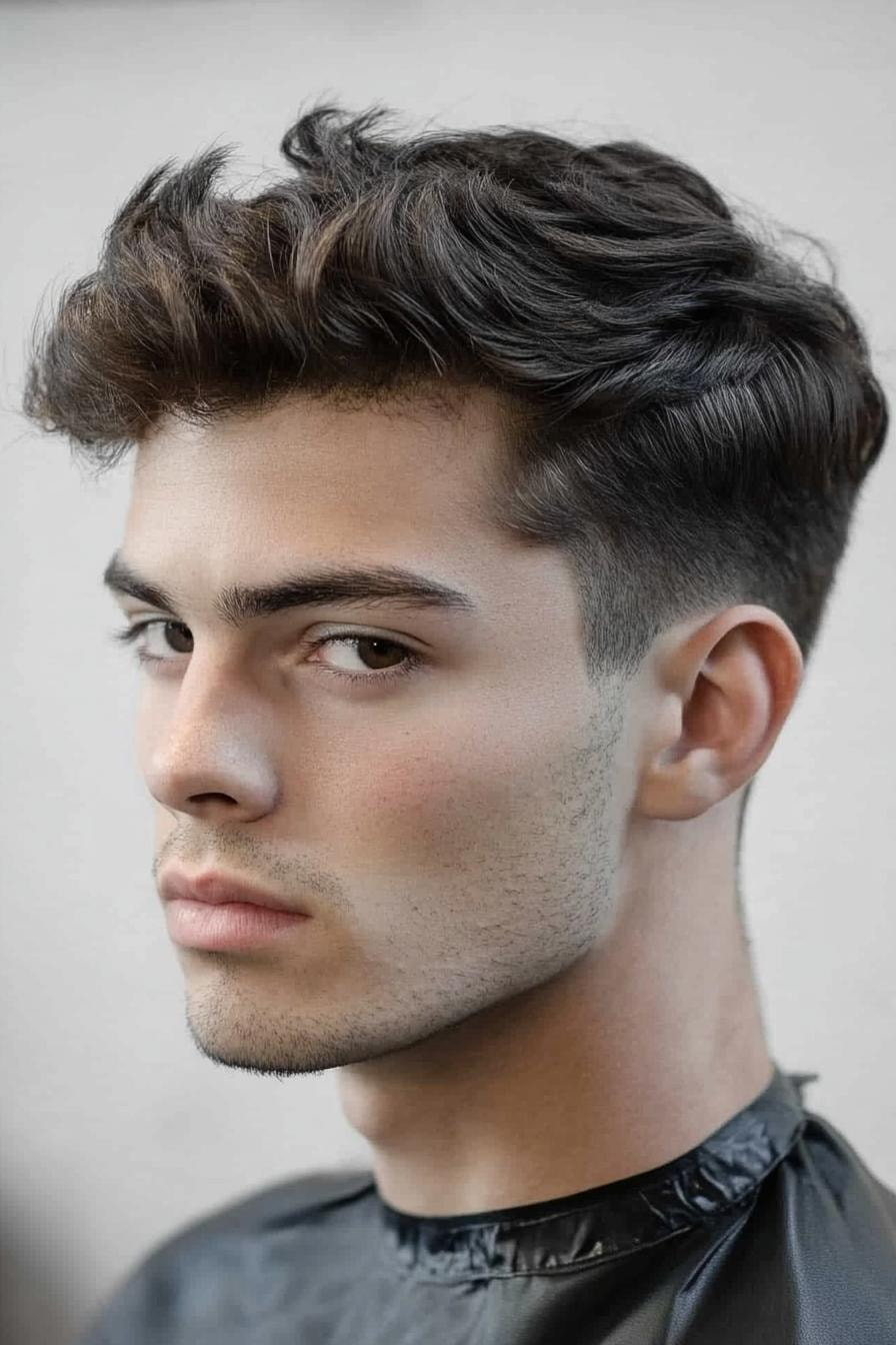 Textured Waves Sharp Style