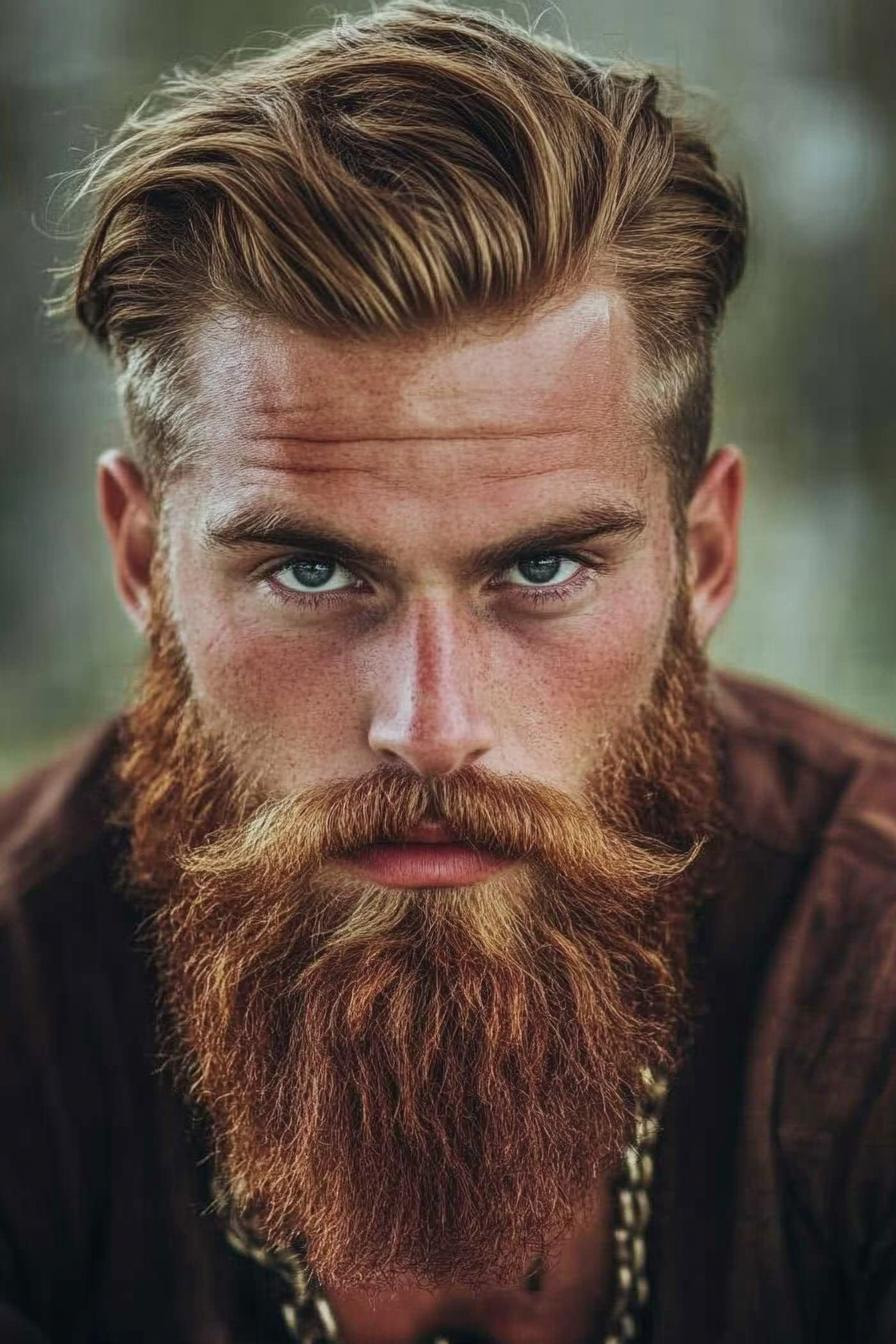 Undercut Style Beard Goals