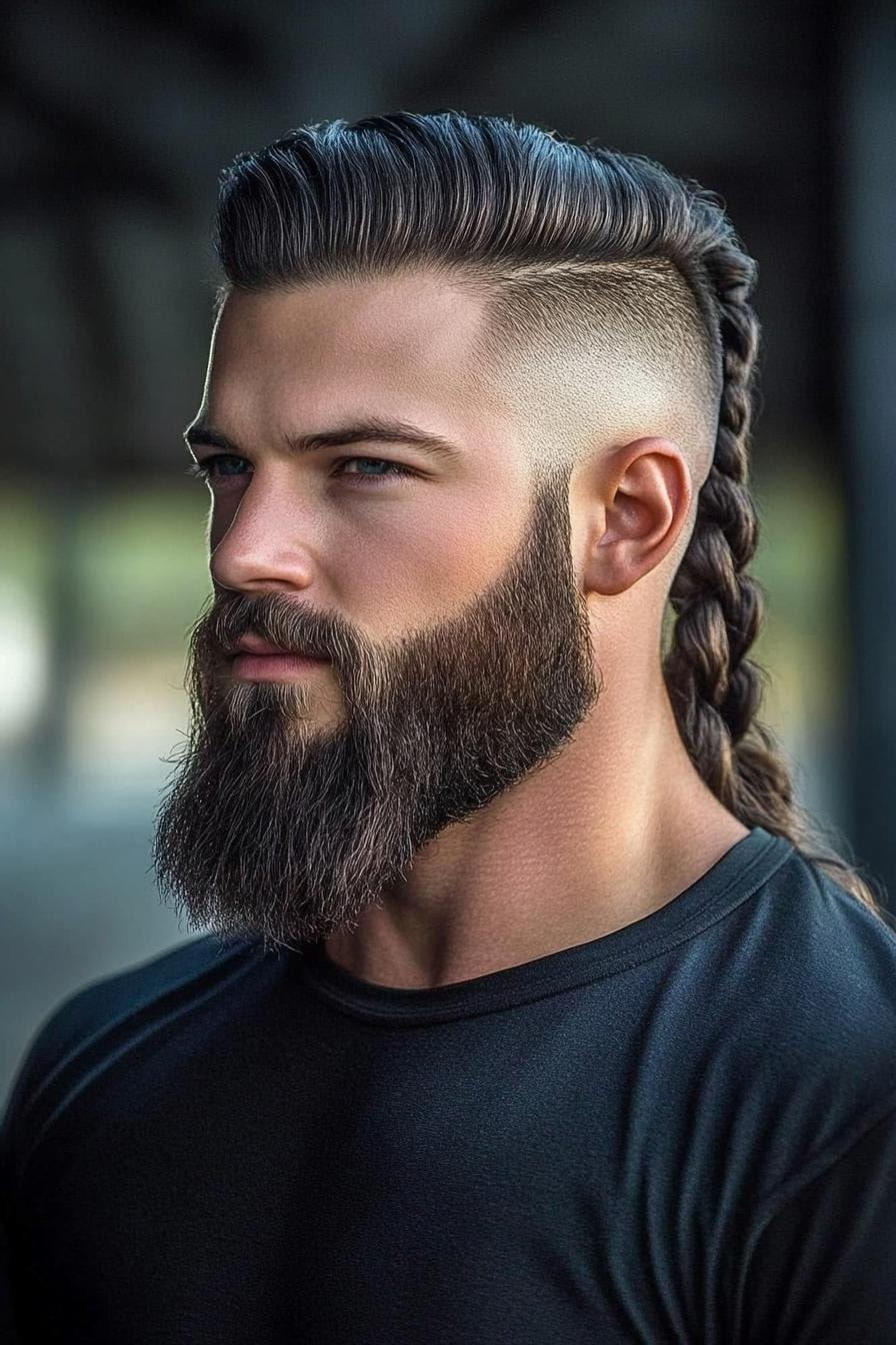 Viking Warrior Braid Style