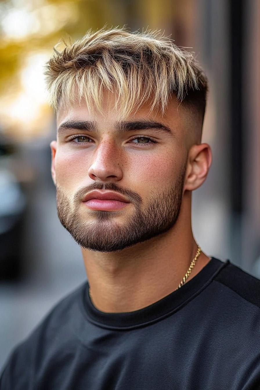 Blonde Highlights Modern Style