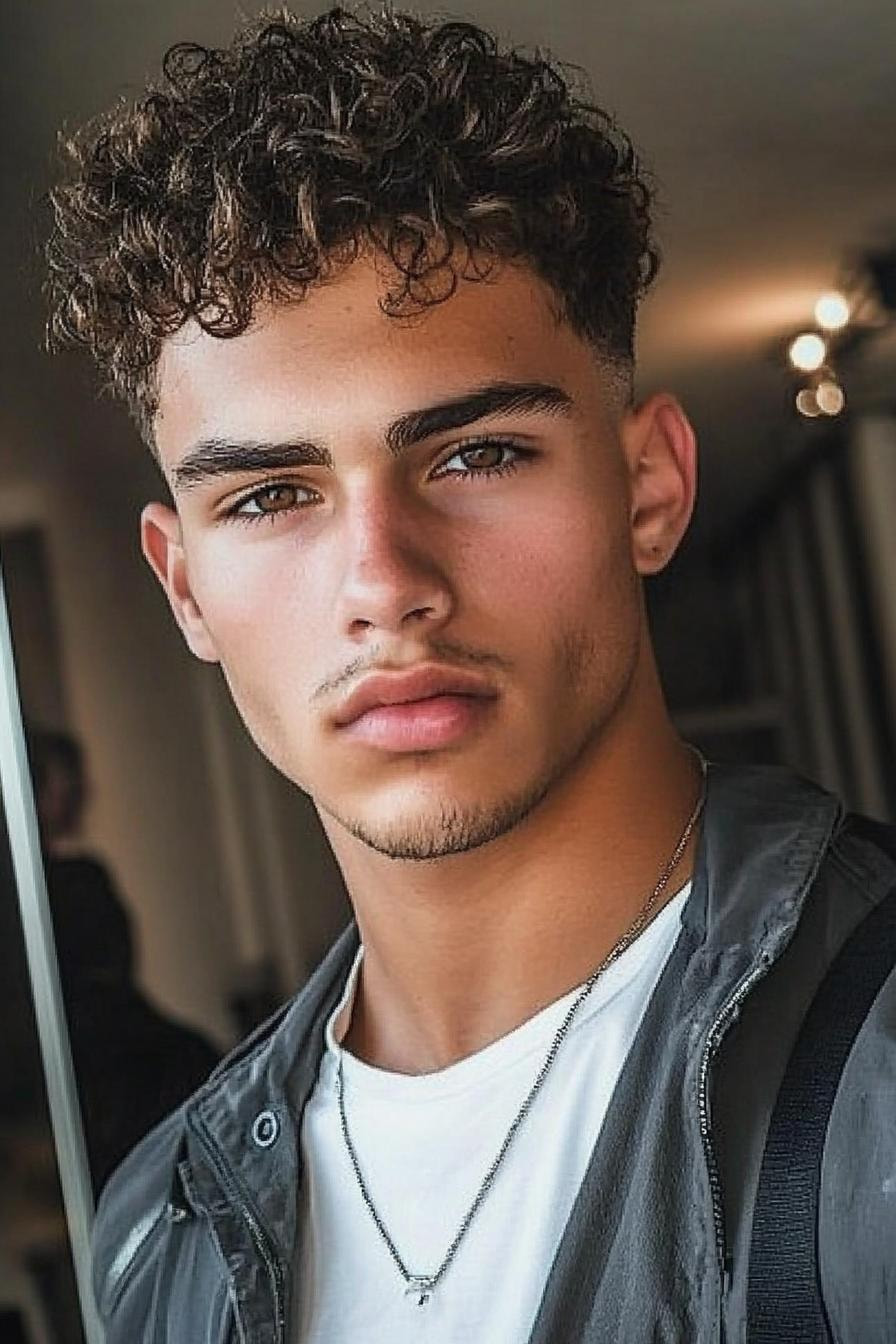 Curls High Fade