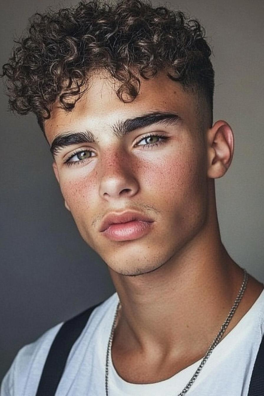 Curly Fade Style Masterpiece
