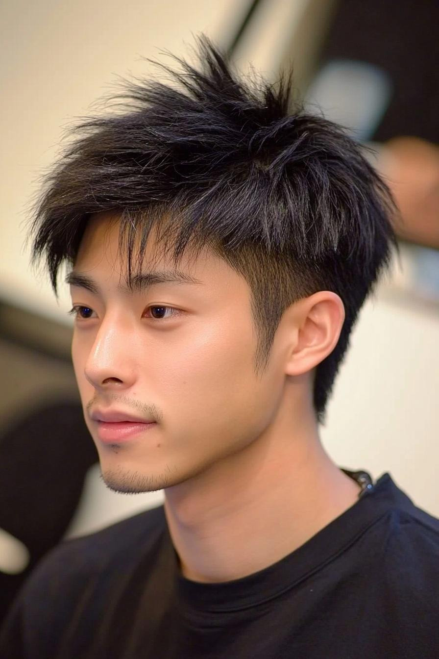 Edgy Spiky Hair Trend