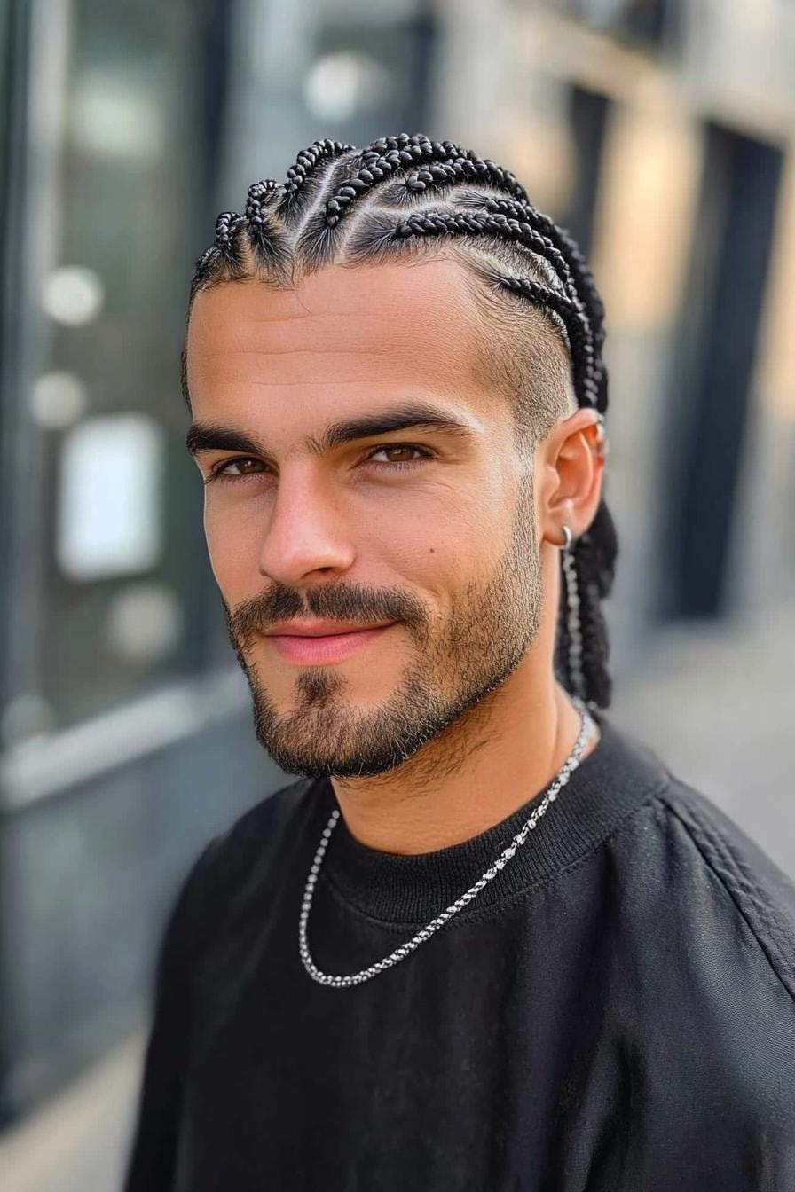 Fresh Cornrows Modern Vibes