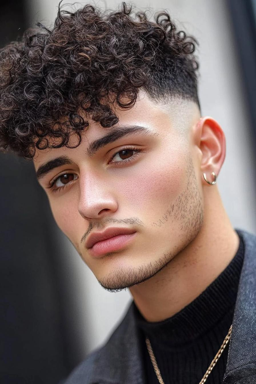 Fresh Curls Clean Fade
