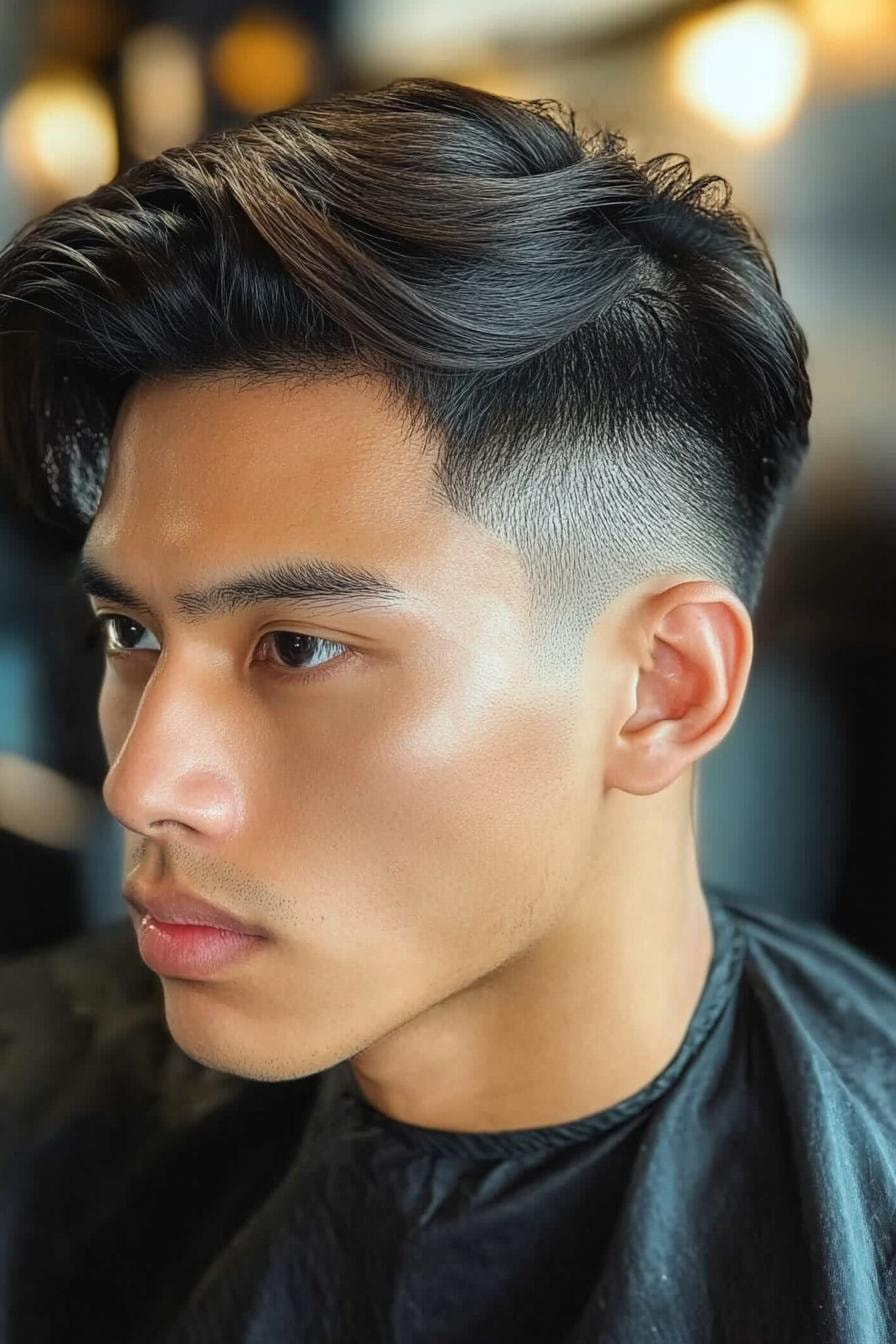 Fresh Fade Swept Style