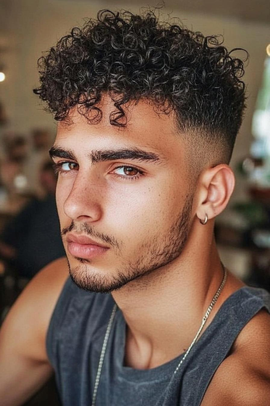 Modern Curls Fresh Fade