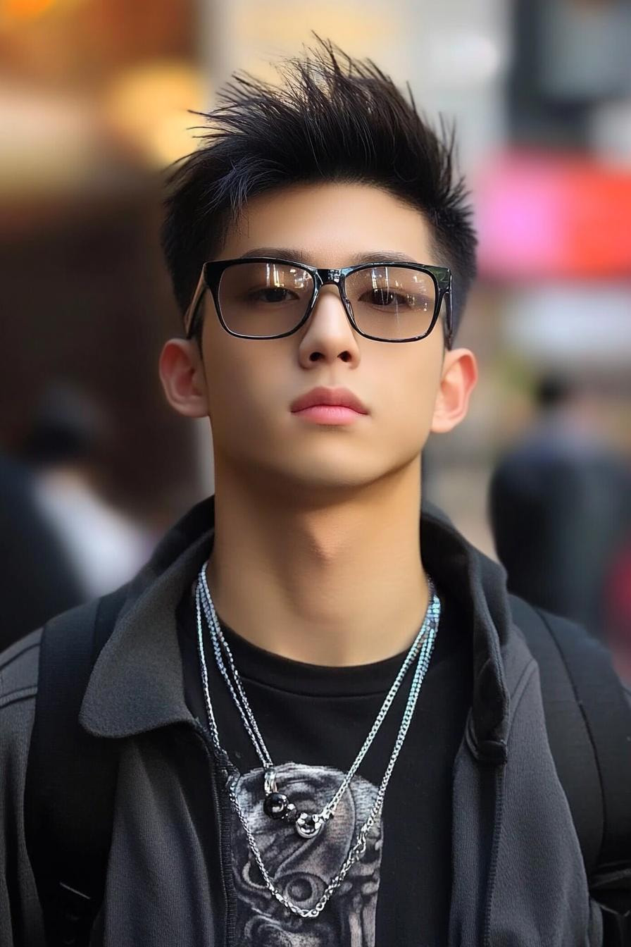 Modern Spiky Hair Vibes