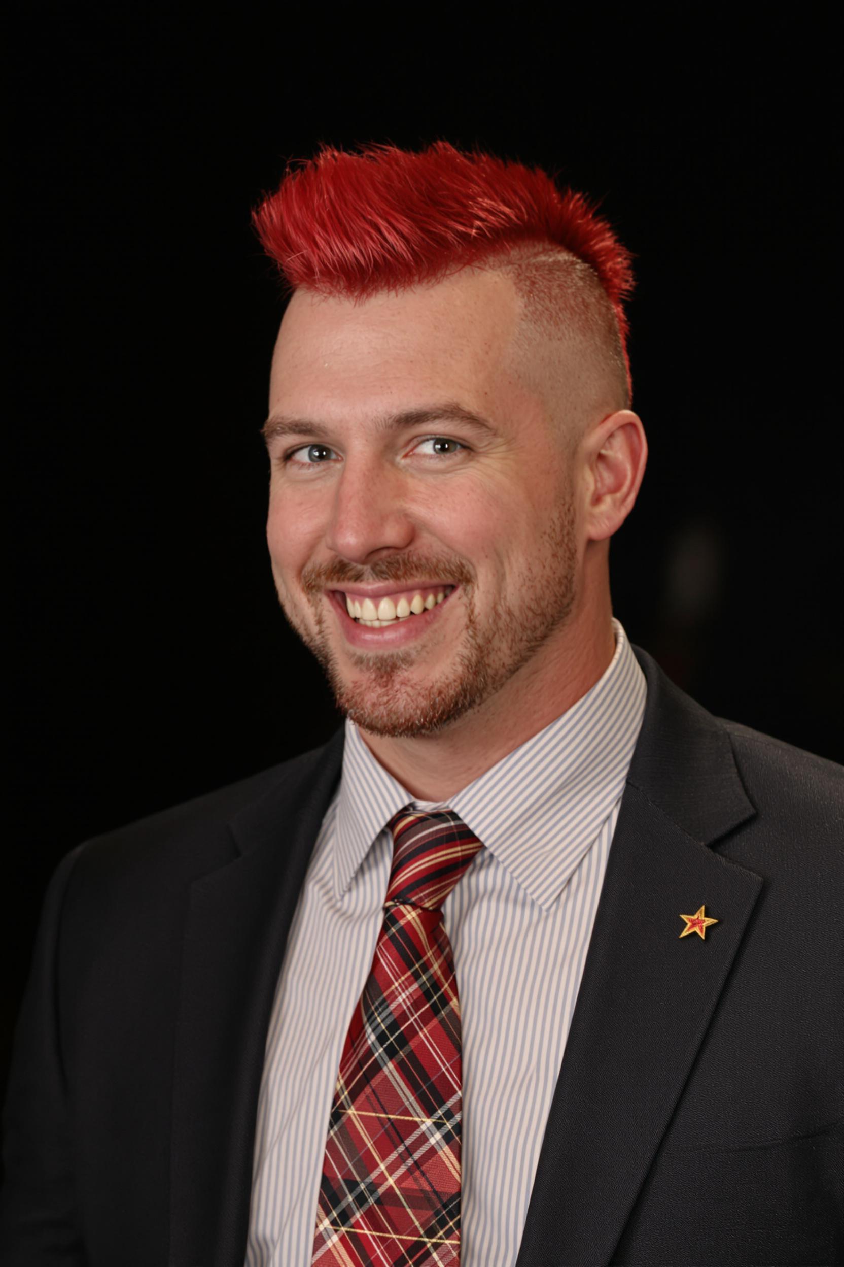 Mohawk Meets Classic Suit