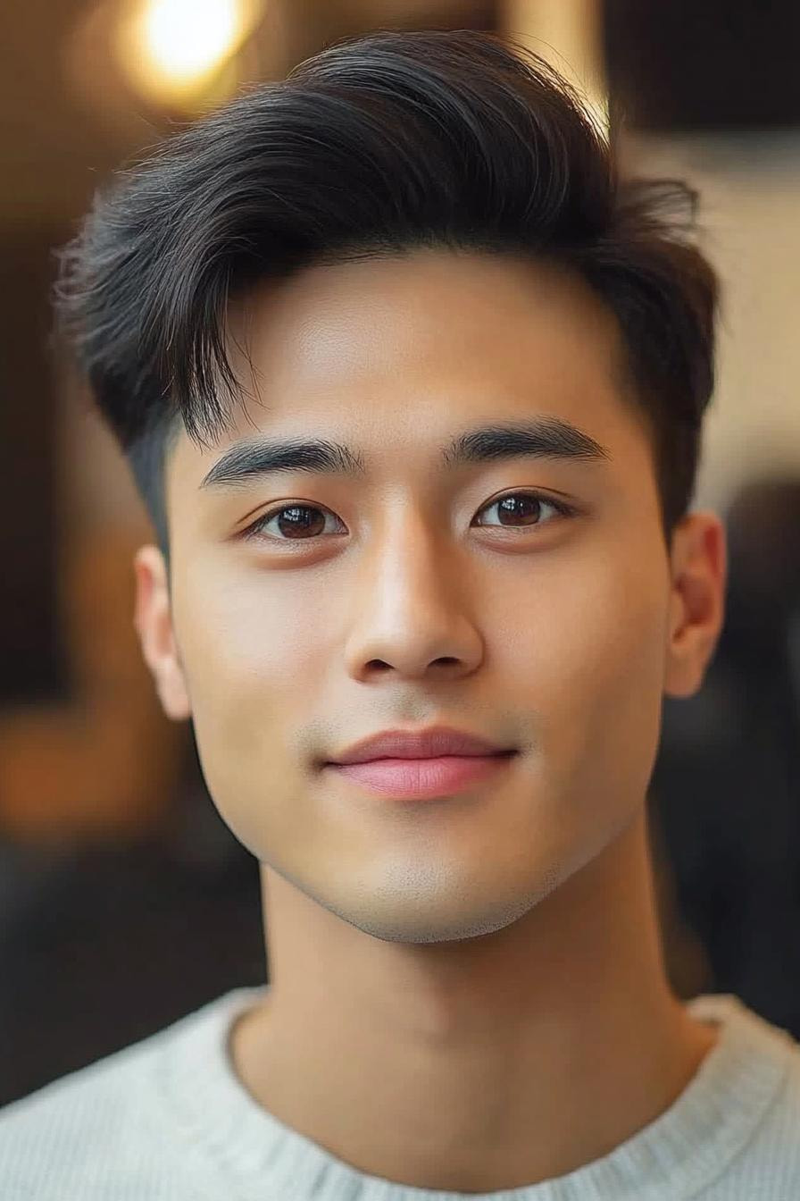 Sharp Side-Swept Style