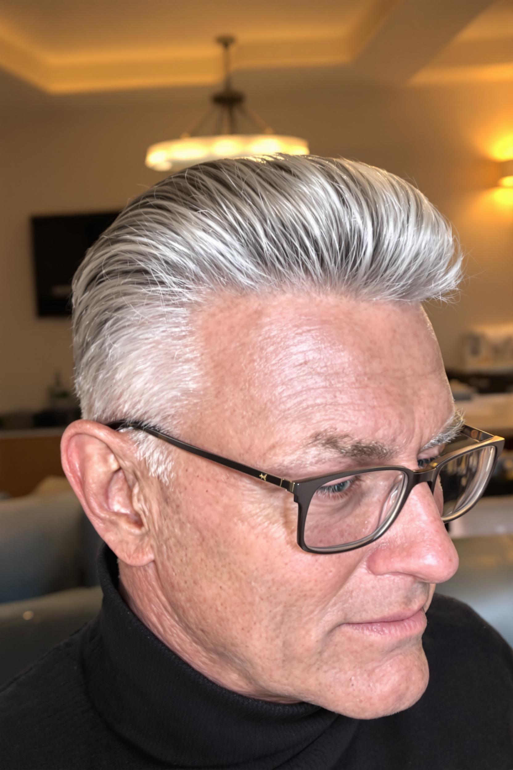 Silver Sleek Polished Style