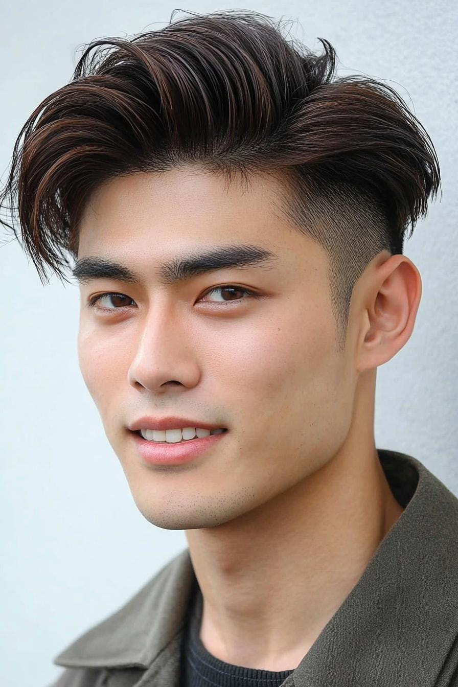 Stylish Undercut Waves