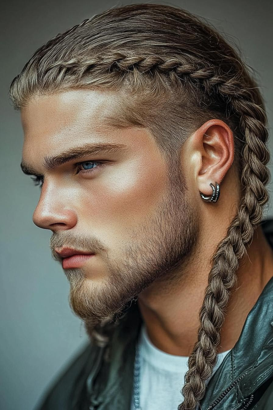 Viking Inspired Braided Style