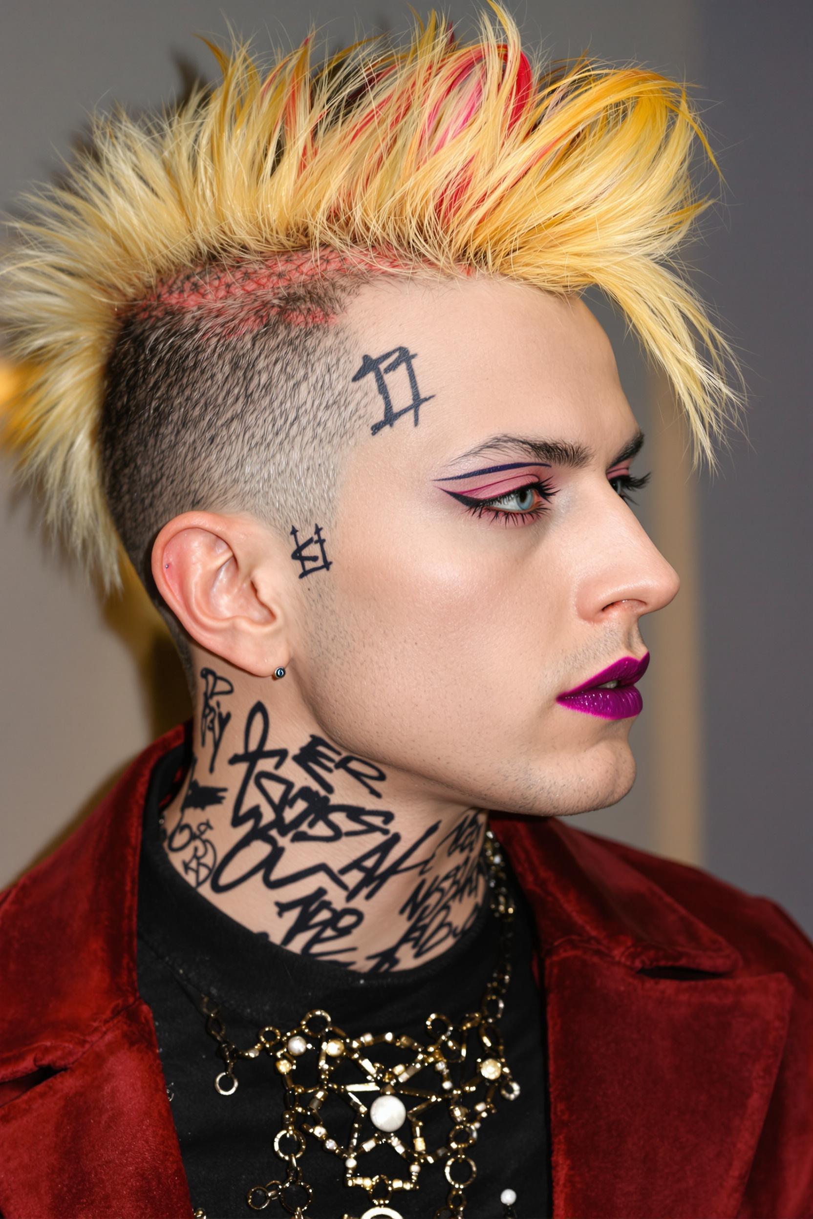 Vivid Mohawk Fierce Style