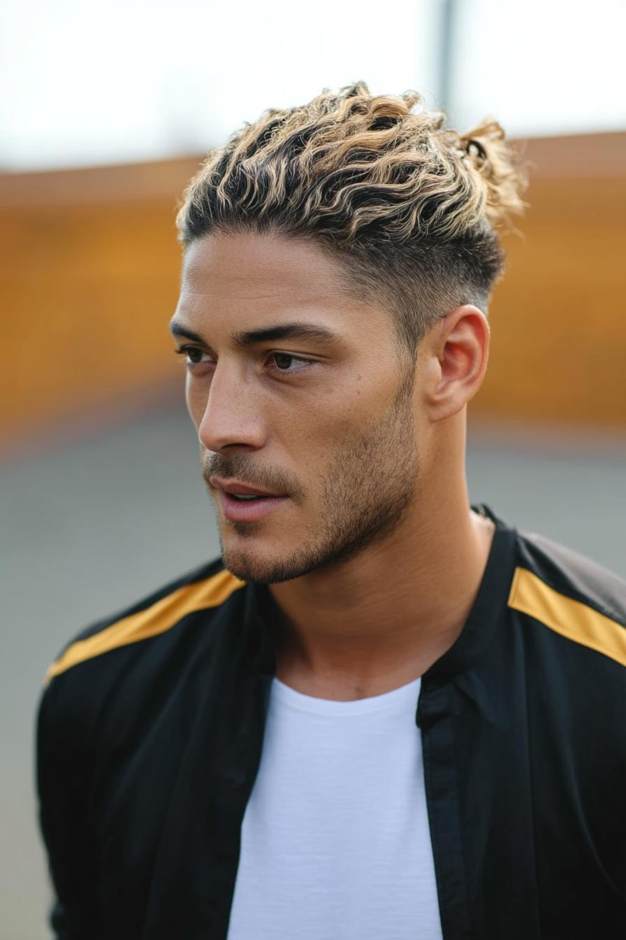 Blonde Undercut Hair Vibes