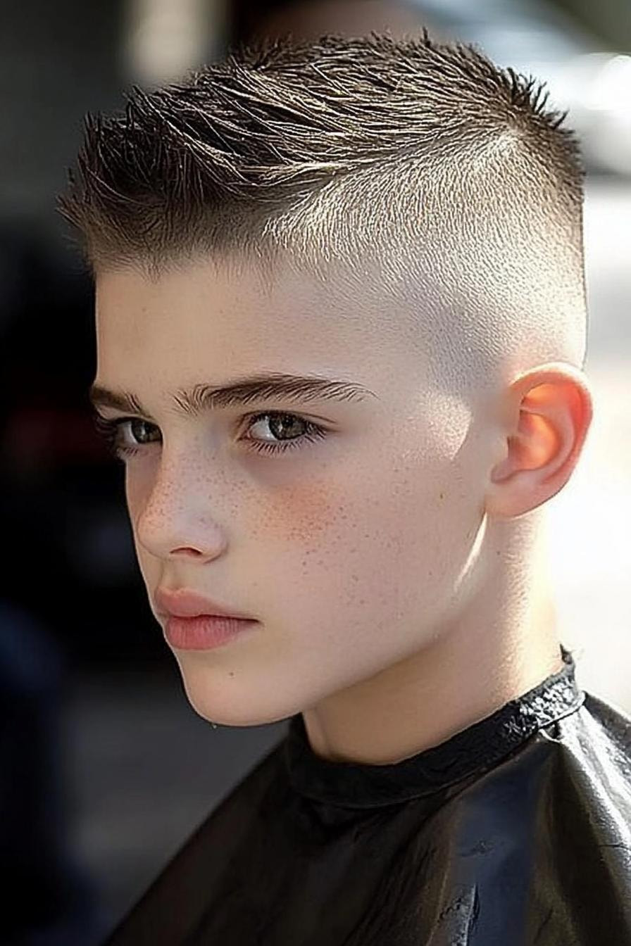 Edgy High Fade Style
