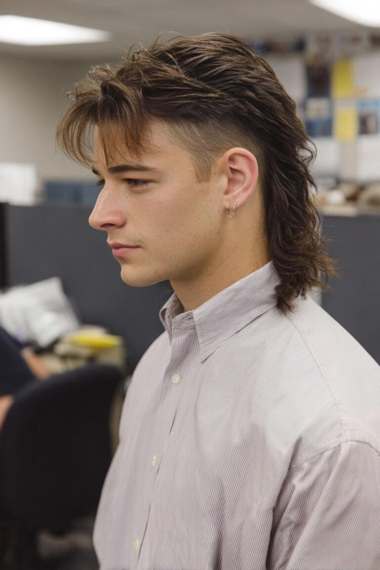 Work Mullet 20 Modern Mullet Styles For Men: Spring 2025 Edition