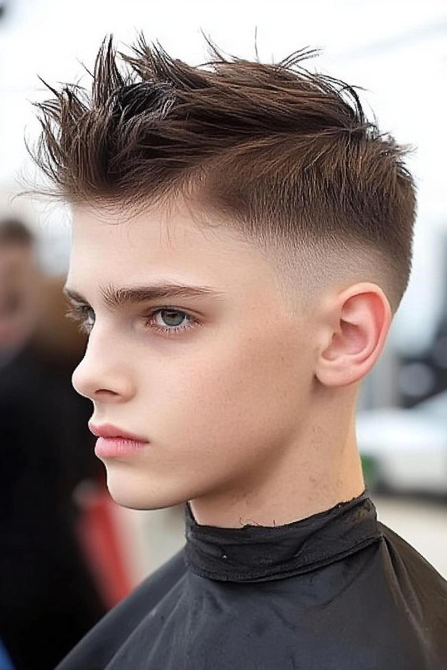 Spiky Confidence Fade Style